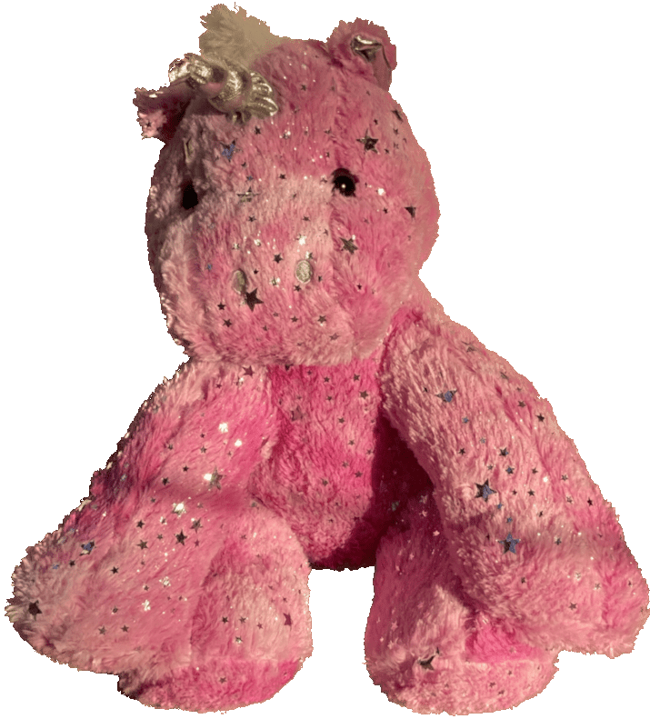 Sparkly Pink Unicorn stuffed animal